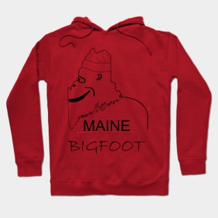 A funny map of Maine Hoodie